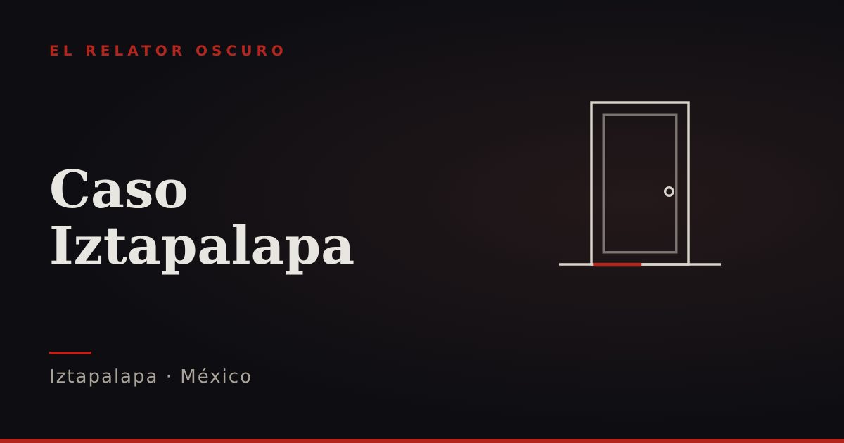 Ilustración de una puerta cerrada con una franja de luz, sin personas
